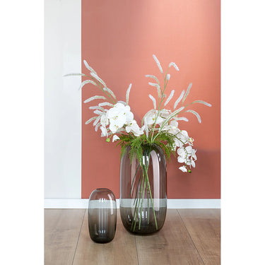 Vase – Mattes Eisen, Schwarze Oberfläche, Zeitlose Form - Brasil | Fink Living