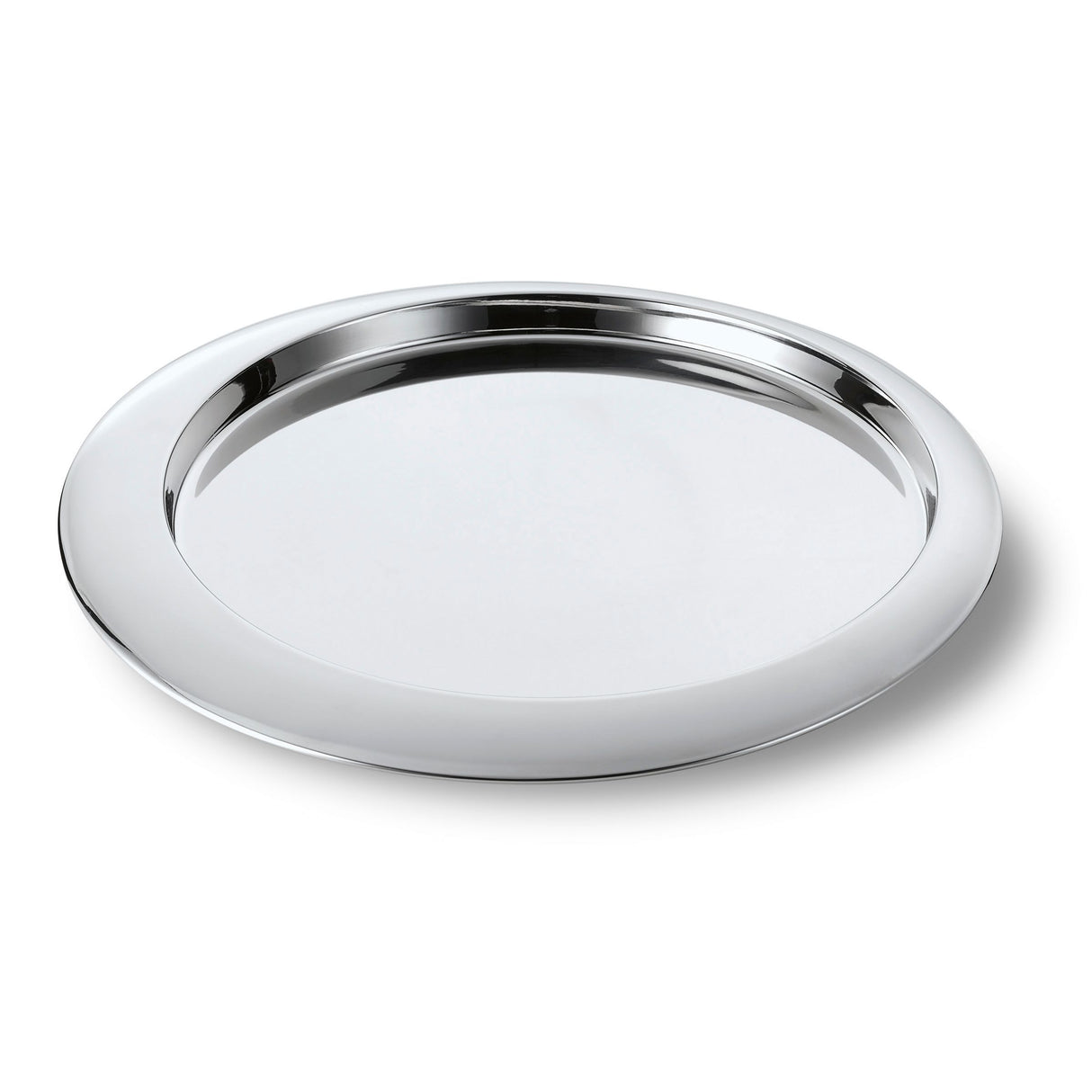 Tablett mit reflektierender Oberfläche, erhöhtem Rand und Vintage-80er-Café-Design – Luna| Philippi