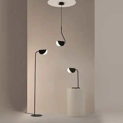 Tischleuchte – Schwarzes Metall, 1× G9 Fassung, 7 W Leistung, 43 cm Höhe - Mollis | Maytoni