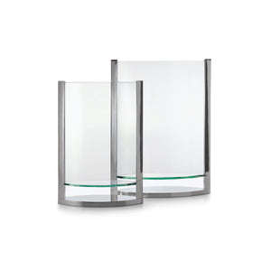 Vase Elliptische Schmale Form & Optischer Doppelboden-Wasserspiegel – Decade | Philippi