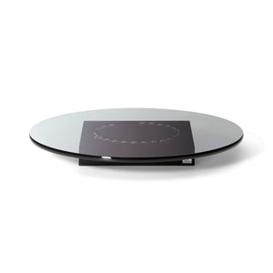 Glass Plate Turntable & Powder-Coated Steel Base with Ball Bearings – Lazy Susan | Philippi