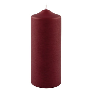 Stumpenkerze – Metallic-Optik, Gebürstetes Finish, Elegant - Candle | Fink Living