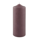 Stumpenkerze – Metallic-Optik, Gebürstetes Finish, Elegant - Candle | Fink Living