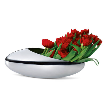 Champagnerkühler & Tulpenvase Hochglanzpolierter Edelstahl, Elegantes Design – Cocoon | Philippi