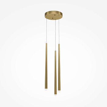 Pendelleuchte Geschwungenes Schwarz - Gold Gehäuse LED – Cascade | Maytoni - Esszett Luxury | Stilvolles Wohnen mit Charakter