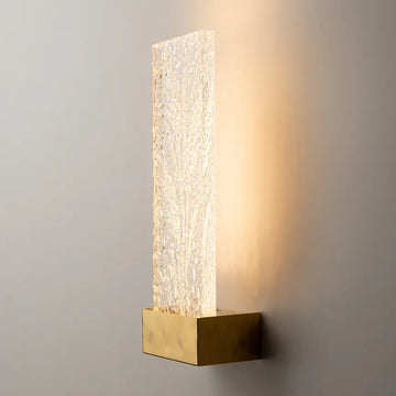 Wall light brass, metal frame, clear acrylic shades, integrated 3W LED 3000K – Ornate | Maytoni