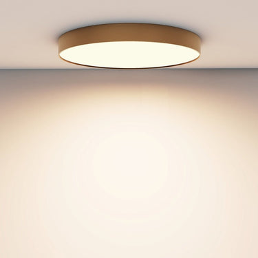 Deckenleuchte mattgoldenes Aluminium mit LED und warmweißem Licht – Zon | Maytoni - Esszett Luxury | Stilvolles Wohnen mit Charakter