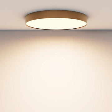 Deckenleuchte mattgoldenes Aluminium mit LED und warmweißem Licht – Zon | Maytoni - Esszett Luxury | Stilvolles Wohnen mit Charakter
