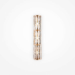 Wandleuchte mit Kristall - Riffelglas und Gold - Finish – Facet | Maytoni - Esszett Luxury | Stilvolles Wohnen mit Charakter