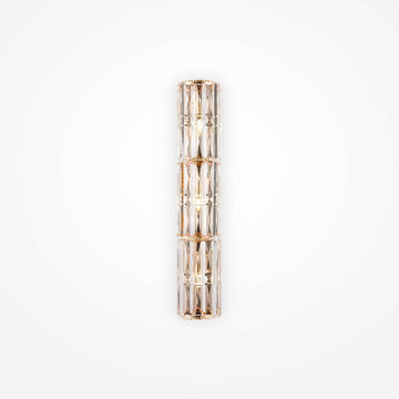 Wandleuchte mit Kristall - Riffelglas und Gold - Finish – Facet | Maytoni - Esszett Luxury | Stilvolles Wohnen mit Charakter