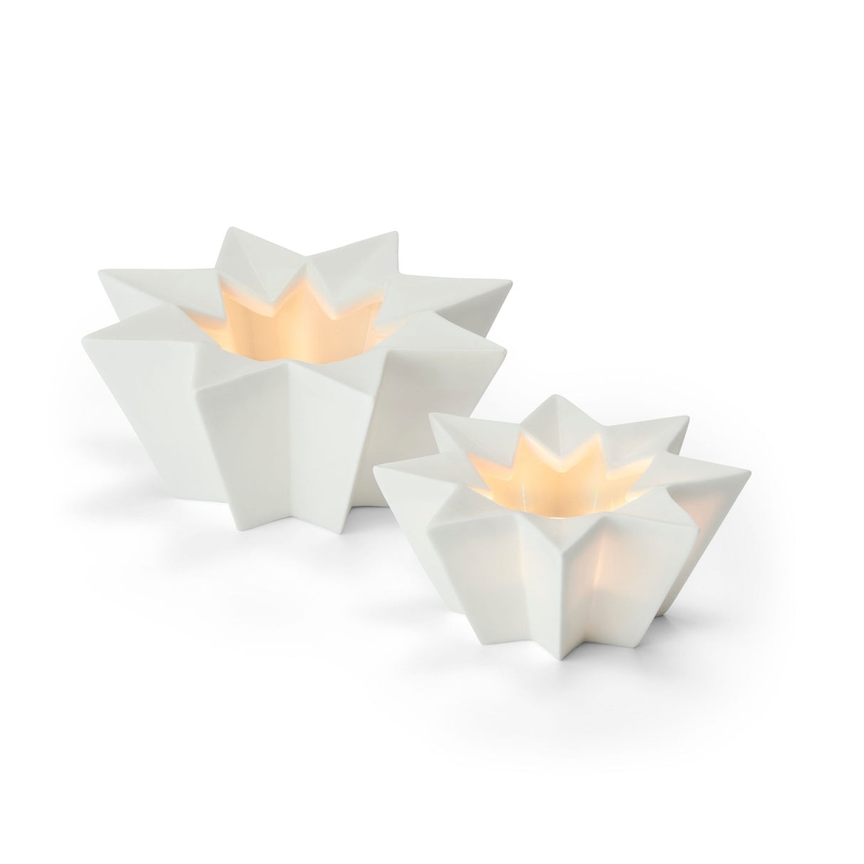 Teelichthalter – gebürstetes Metall reflektierendes Innenleben minimalistisches Design – Glory | Philippi