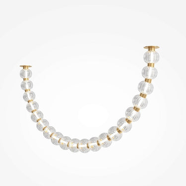 Deckenleuchte goldfarben Glaskugeln warmweißes LED - Licht – Amulet | Maytoni - Esszett Luxury | Stilvolles Wohnen mit Charakter
