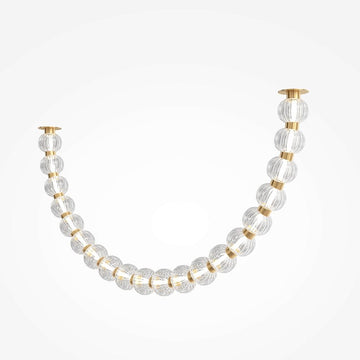 Deckenleuchte goldfarben Glaskugeln warmweißes LED - Licht – Amulet | Maytoni - Esszett Luxury | Stilvolles Wohnen mit Charakter