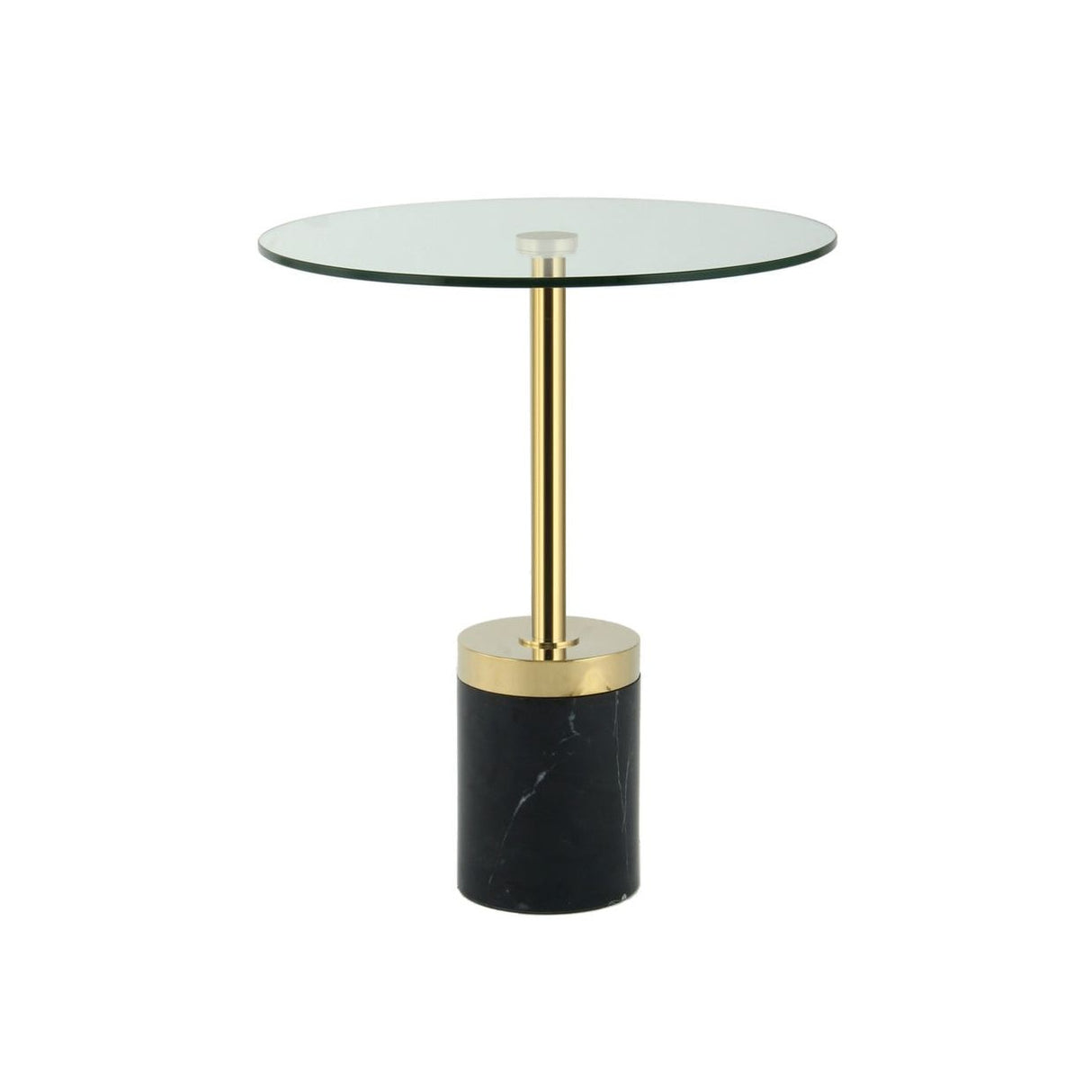 Tisch Glasplatte Marmoroptik - Sockel minimalistisch vielseitig – Lana 125 | Kayoom - Esszett Luxury | Stilvolles Wohnen mit Charakter
