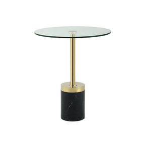 Tisch Glasplatte Marmoroptik - Sockel minimalistisch vielseitig – Lana 125 | Kayoom - Esszett Luxury | Stilvolles Wohnen mit Charakter
