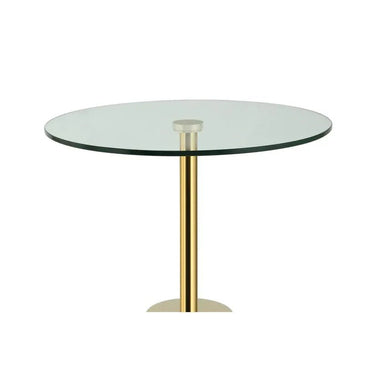 Tisch Glasplatte Marmoroptik - Sockel minimalistisch vielseitig – Lana 125 | Kayoom - Esszett Luxury | Stilvolles Wohnen mit Charakter