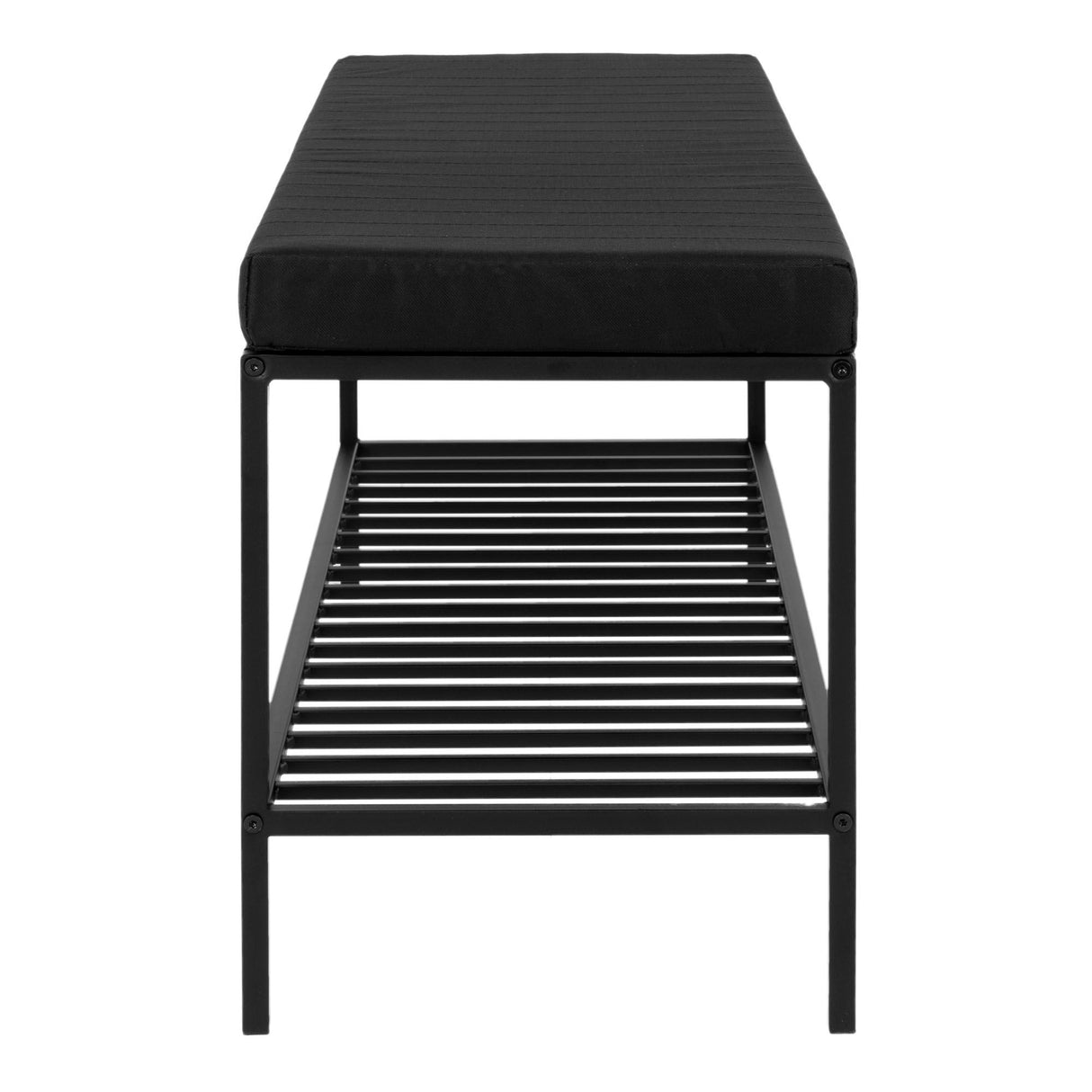 Integrierte Ablage, Weich Gepolstert, Schwarzes Metallgestell - Vita | House Nordic