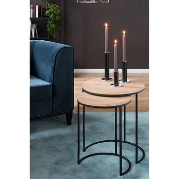 Kerzenständer – Zylindrische Form, Glanzoptik, Minimalistisch - Starto | Fink Living