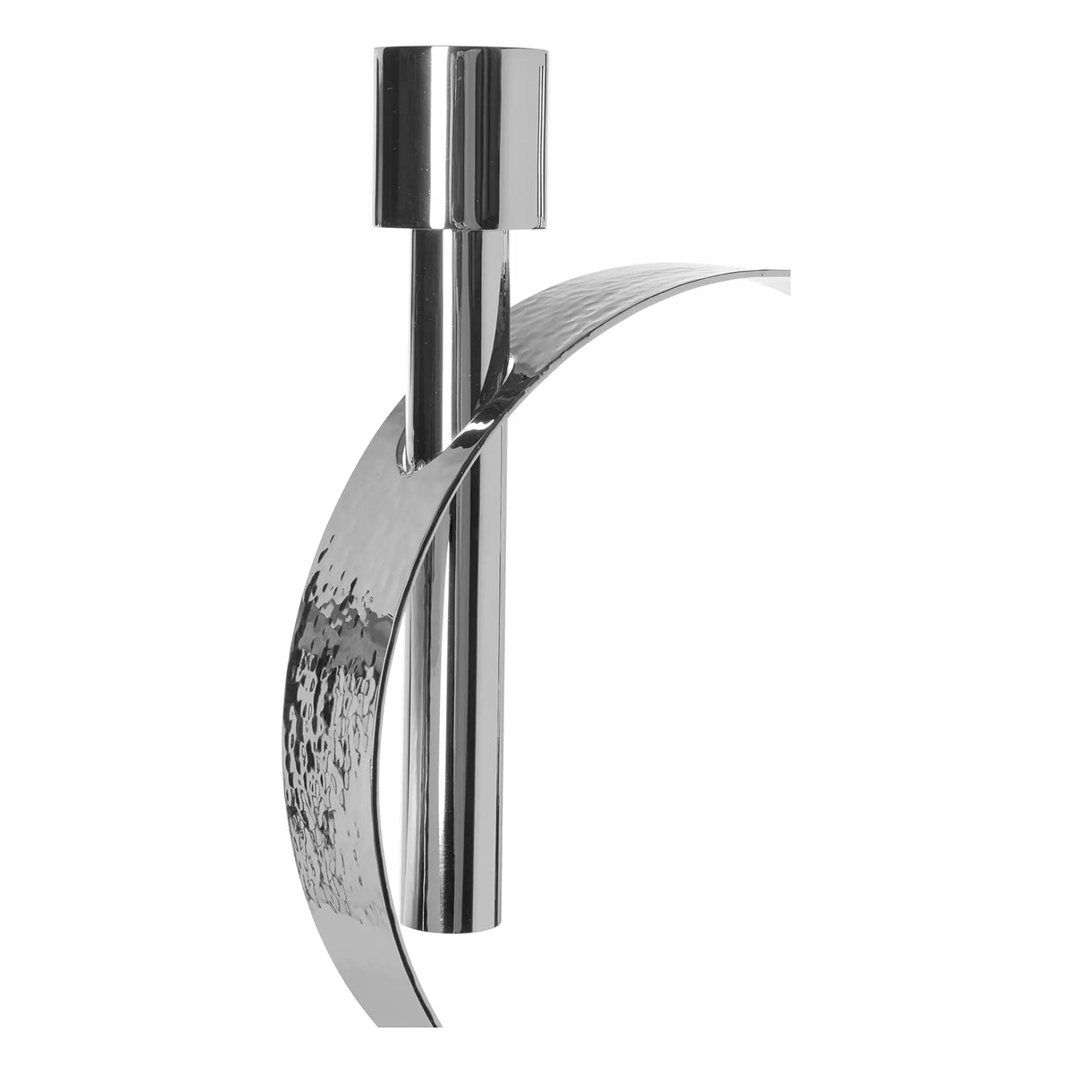 Kerzenständer – Skulpturales Design, Kreisform, Glanzoptik - Carpio | Fink Living