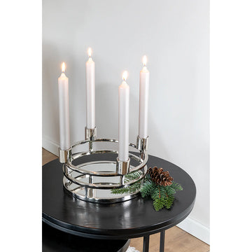 Adventskranz – Glaseinsatz, Dekorative Ablage, Geometrische Form - Modena | Fink Living