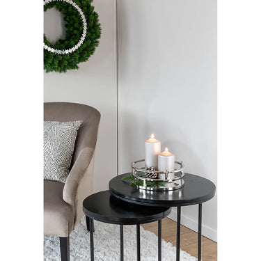 Kerzenhalter – Glaseinsatz, Dekorative Ablage, Geometrische Form - Modena | Fink Living