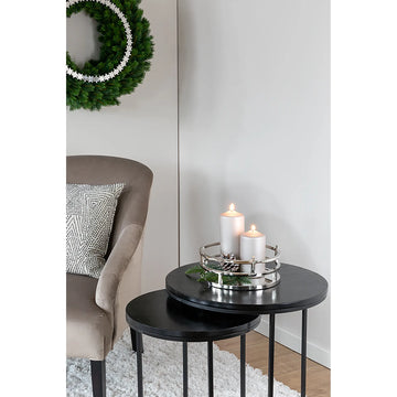 Adventskranz – Glaseinsatz, Dekorative Ablage, Geometrische Form - Modena | Fink Living