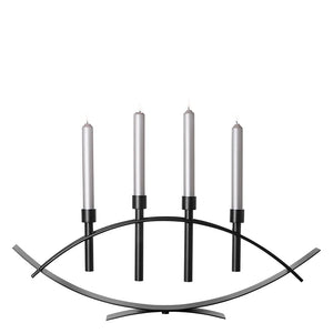 Kerzenständer – Bogenform, Minimalistische Optik, Mattes Finish - Arco | Fink Living