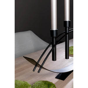 Kerzenständer – Bogenform, Minimalistische Optik, Mattes Finish - Arco | Fink Living