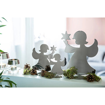 Dekofigur – Schwarz Eisen, Matte Optik, Festliches Design - Holyworker | Fink Living