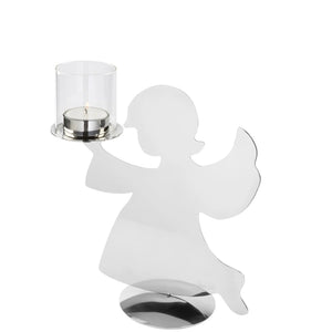 Kerzenhalter – Engelsform, Polierte Optik, Festliches Design - Holyworker | Fink Living