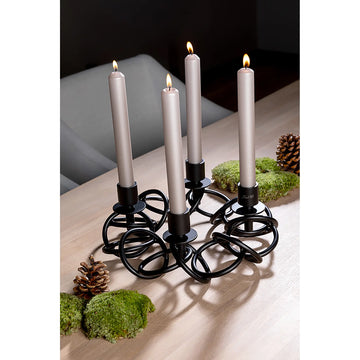 Kerzenhalter – Geometrisches Design, Moderne Form, Skulpturale Optik - Sonette | Fink Living
