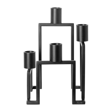 Kerzenständer – Geometrisches Design, Glanzoptik, Skulpturale Form - Grant | Fink Living