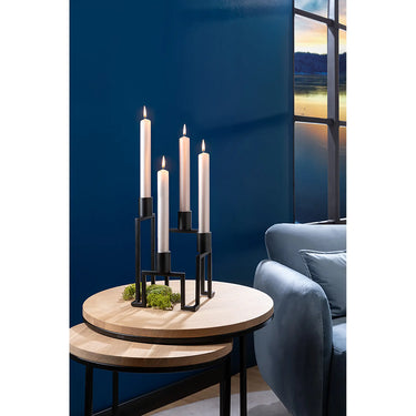 Kerzenhalter – Geometrisches Design, Glanzoptik, Skulpturale Form - Grant | Fink Living