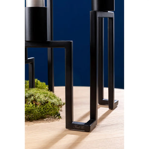 Kerzenständer – Geometrisches Design, Glanzoptik, Skulpturale Form - Grant | Fink Living