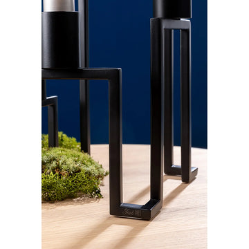 Kerzenständer – Geometrisches Design, Glanzoptik, Skulpturale Form - Grant | Fink Living
