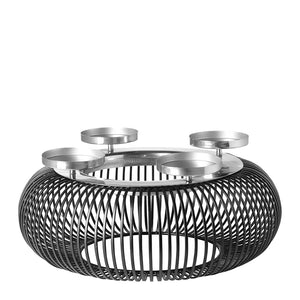 Adventskranz – Geflochtenes Design, Organische Form, Mattes Finish - Lubena | Fink Living