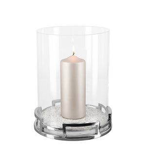 Windlicht – Glaseinsatz, Runde Form, Glanzoptik - Hommage | Fink Living
