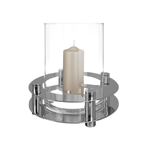 Windlicht – Glaseinsatz, Glanzoptik, Zeitlose Form - Ricardo | Fink Living