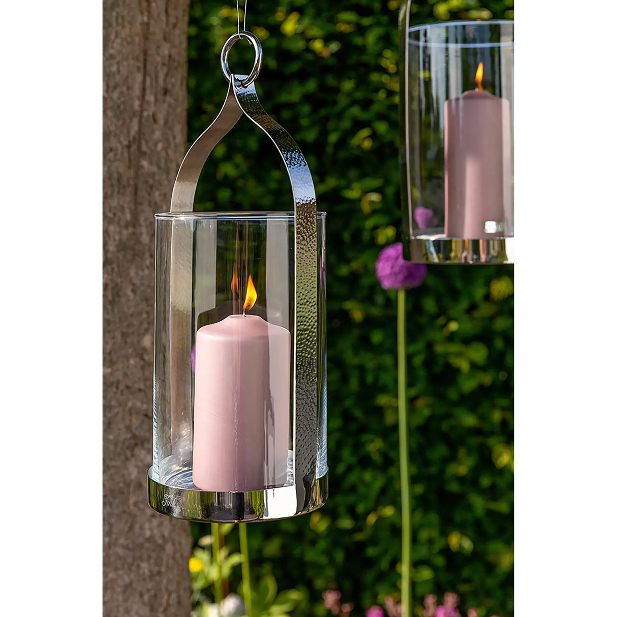 Windlicht – Für Draußen, Glaseinsatz, Schlanke Form - Lonida | Fink Living