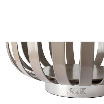 Windlicht – Nickeloptik, Pulverbeschichtet, Modern - Mambaia | Fink Living