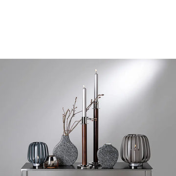 Windlicht – Nickeloptik, Pulverbeschichtet, Modern - Mambaia | Fink Living