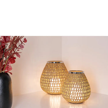 Windlicht – Offenes Design, Naturinspirierte Optik, Moderne Form - Shona | Fink Living