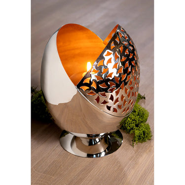Windlicht – Zweifarbige Optik, Offenes Design, Glanzoptik - Puria | Fink Living