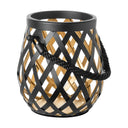 Lantern – Geflechtoptik, Metalllook, Modern - Otis | Fink Living