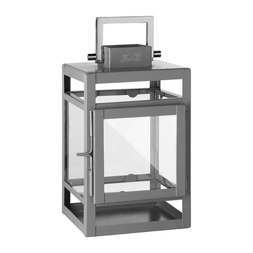 Laterne – Beschichtetes Metall, Klare Verglasung, Zeitloses Design - Kenia | Fink Living