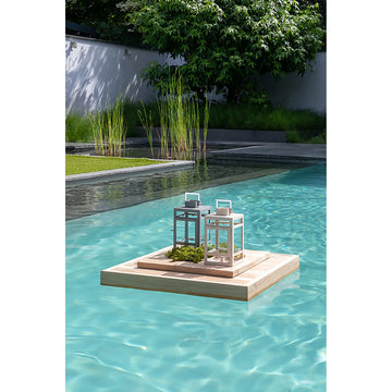 Laterne – Beschichtetes Metall, Klare Verglasung, Zeitloses Design - Kenia | Fink Living