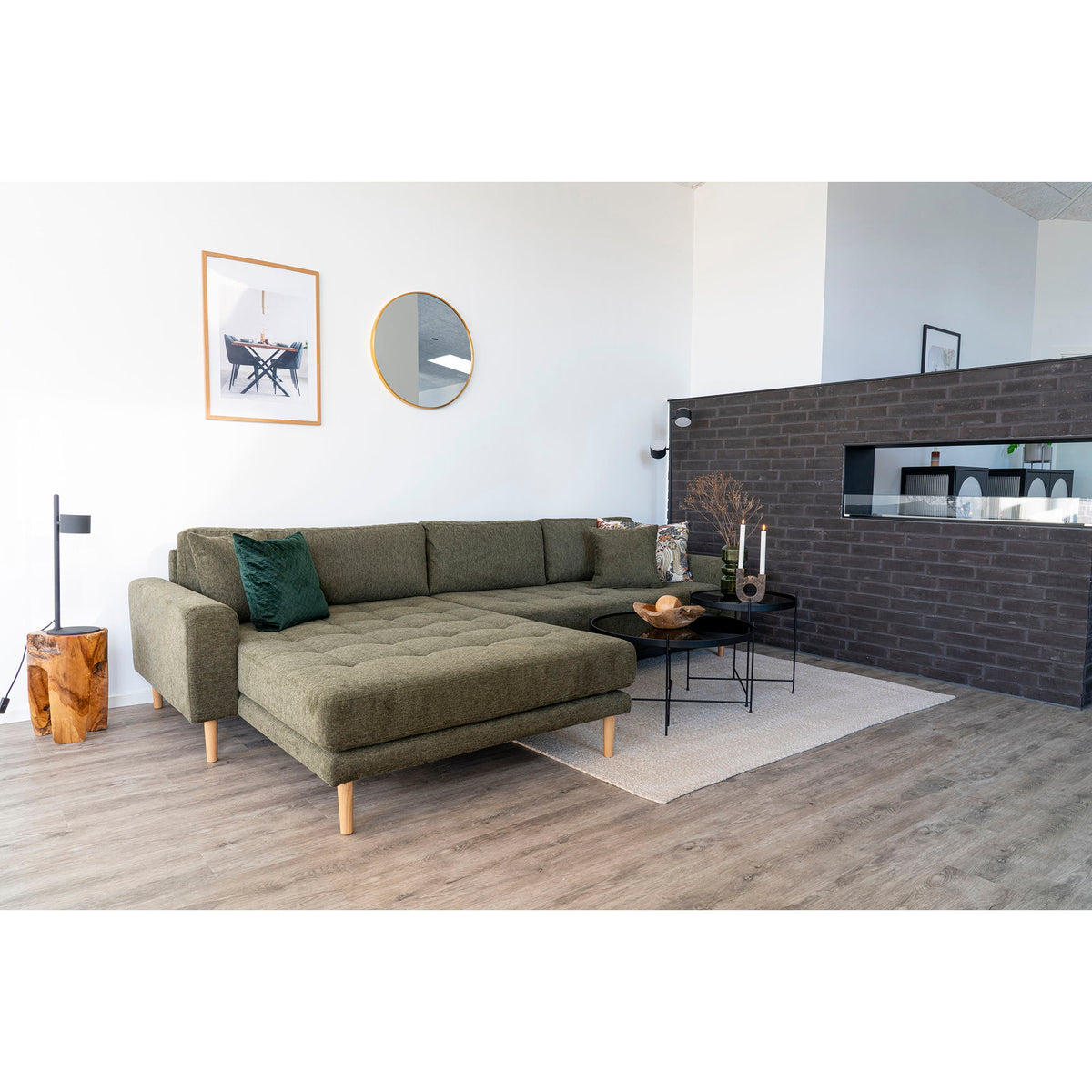 Hocker – Recyceltes Teakholz, Dreibeiniges Design, 40 cm Höhe - Rose | House Nordic