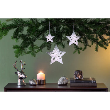 Anhänger – Glattes Edelstahl, Hochglänzend, Festliches Design - Carina | Fink Living