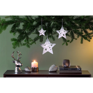 Anhänger – Glattes Edelstahl, Hochglänzend, Festliches Design - Carina | Fink Living