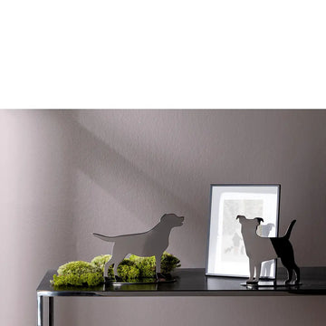 Dekofigur – Polierter Edelstahl, Markante Russellform, Flache Silhouette - Russell | Fink Living